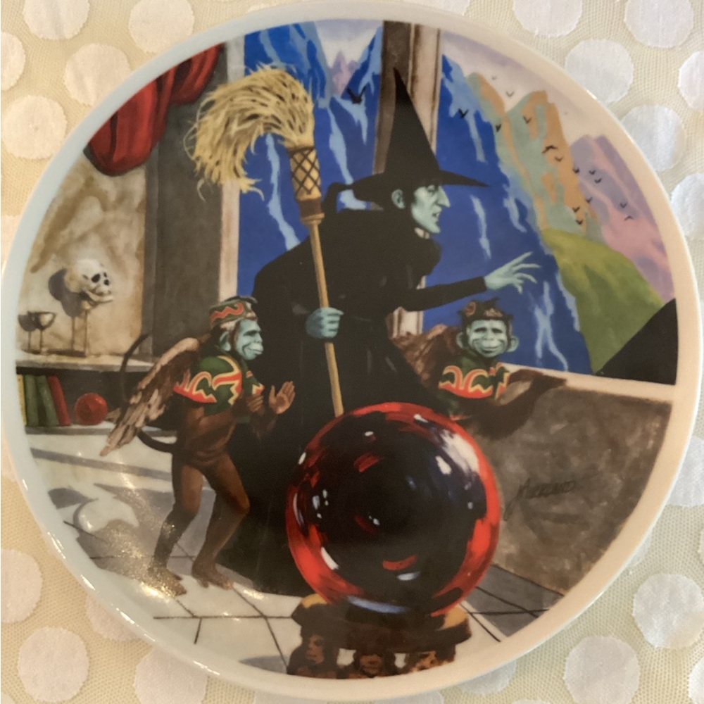 Wizard of Oz Wicked Witch Plate